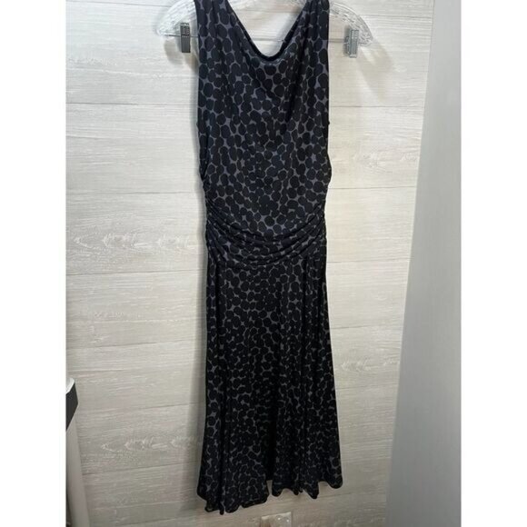 Jones New York‎ Sleeveless Drape Neck Midi Dress Size 4 - Picture 3 of 7